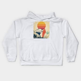 Sun & Sea & surf Kids Hoodie